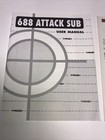 Vtg  Amiga Commodore 688 Attack Sub Game