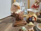 Huge Lot Of Antiques   Vintage - Sculpture  Bank  Candle  Diorama  Decanter