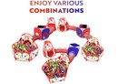 5pc Kids Play Tents  Tunnels And Ball Pit - Red