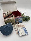 Vintage Gaf View-master Collection Lot     Lighted Viewer  Case  Reels  Disney