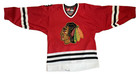 Chicago Blackhawks Nike Center Ice Jersey 90s Vintage 44 Blank Back Nhl Hockey