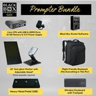 Black Box Prompter Go  Bundle W wifi  Pedal  Facade  Keyboard   Backpack
