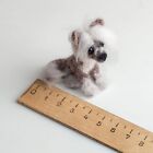 Chinese Crested  Custom Felt Dog  Miniature Dog  Needle Felted Dog