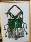 Vintage Bedouin Egyptian Wedding Veil Purchased In Cario Framed 29 5  X 21 5 