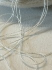 Beautiful Spool Cone Peru Suri Alpaca Wool Yarn 2lb 2oz 970gr 0001 Lite Cream