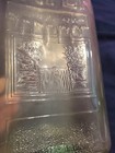 2qt  Clear Glass Water Refrigerator Bottle  Antique Kitchen Collectibles 