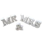 Mr   Mrs Wedding Wooden Sign Wood Letters D  cor Decoration Table Top Standing
