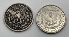Lot Of 2 Morgan Silver Dollars 90  Silver 1887-o  1889