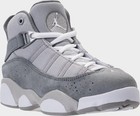  323432-014  Preschool Air Jordan Retro 6 Rings  ps   matte Silver 