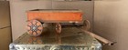 Antique Falcon Wooden Pull Wagon Toy Jamestown Ny Primitive Farm Cart W Blocks