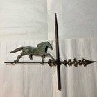 Antique Cast Iron Weathervane  Copper Horse