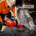 Electric Demolition Jack Hammer 2200w Concrete Breaker Point Flat Chisel Bit