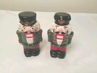 Christmas Novelty Toy Soldiers  Salt   Pepper Shakers Vintage Unused