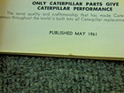 Factory Cat Caterpillar D9 Tractor Power Shift Dozer 66a Parts Catalog Manual