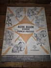 Alva Allen 1 Thru 25 Ton Punch Press   Accessories Owner Operator Manual
