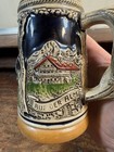 Vintage German Stein Mug Beer Drinking Cup Mug   Handarbeit   Nice Shape 