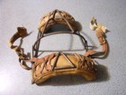 Early 1900s Antique Catcher Umpire Wire Metal Mask Baseball Softball Gbo