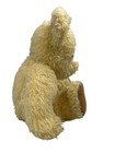 Vintage Mohair Teddy Bear 17  Plush Jointed Beige Yellow