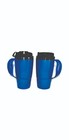2 New Foam Insulated 16oz Thermoserv Travel Mugs Blue