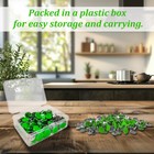 100pcs Green Reflective Tack Trail Marking Tacks Reflective Trail Marker W  Box