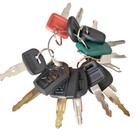 14 Heavy Equipment Key Set Construction Ignition Keys For Cat Volvo Deere Kubota