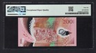 Vanuatu 200 Vatu 2020 P12b  polymer  Uncirculated Grade 66