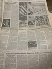 New York Times Sept 17 2001 9 11 Newspaper Wall Street World Trade Center Wtc
