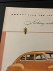 1946 Lincoln Continental - Vintage Original Illustrated Print Ad   Wall Art Nice