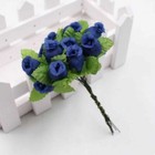 144 Pcs Mini Rose Mulberry Poly Silk Flower Scrapbooking Bouquet Craft card