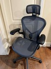 Herman Miller Aeron Office Chair - Remastered Version Size B With Headrest
