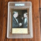 Ronald Reagan   Psa   Autograph Trump Handshake Souvenir Photo Signed