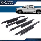 Trail Armor Rocker Panel Protect Cover Fit For 2014-2018 Silverado 1500 Crew Cab