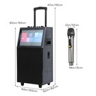 Large Karaoke Machine With Screen   2  Wireless Mic Bluetooth Party Speaker Us