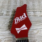 Budweiser Guitar Neck Draft Beer Tap Handle  Vintage 1991  Bar Kegerator Tapper