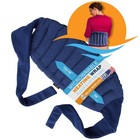 Microwave Heating Pad - Moist Hot cold Bean Bag Wrap For Neck  Shoulder  Back Pa