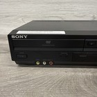 Sony Slv-d380p Dvd Vhs Combo Player Recorder Black Remote Av Cables Tested Works