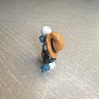 Vintage Schleich Thomas Edison Smurf Plastic Figurine 