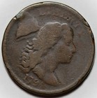 1794 Liberty Cap Large Cent - Us 1c Copper Coin