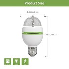 3w Rgb Led Rotating Crystal Ball Bulb E27 Stage Party Light Voice Activated