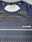 Dakine Men s Dropout Long Sleeve Shirt Jersey Size Medium Blue Gray Striped