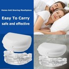 Anti Snore Mouthpiece Sleep Aids Mouth Guards Stop Snoring Adjustable  - 