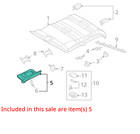 2008-2010 Ford Explorer Explorer Sport Trac Visor Asm Sun 8l2z7804104ab New Oem