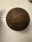 Cast Iron Cannonball     Revolutionary Or Civil War Era     4 19    Diameter