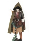 Kids Boys Elf Archer Costume Halloween Jungle Ranger Prince Fancy Dress Elf Ears