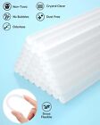 Shall 220 Pcs 7mm 11mm Clear Glue Sticks Hot Melt For Arts Craft Diy Kit Set