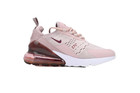 Nike Air Max 270 Blush Pink Burgundy White Mesh Sneakers Women s