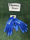 Nike Alpha Elite Batting Baseball Gloves Men   s Size Large Royal Blue Fd7868-434