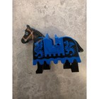 Lego Castle Dragon Knights Horse Barding Blue Black Dragon Wings 2490 Vintage