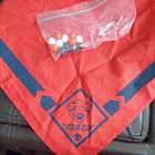 Official Tiger Cub Scout Orange Hat Neckerchief Size Ml