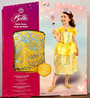 New  Disney Princess Belle  beauty And The Beast  Fantasy Dress  Size 4-6x
